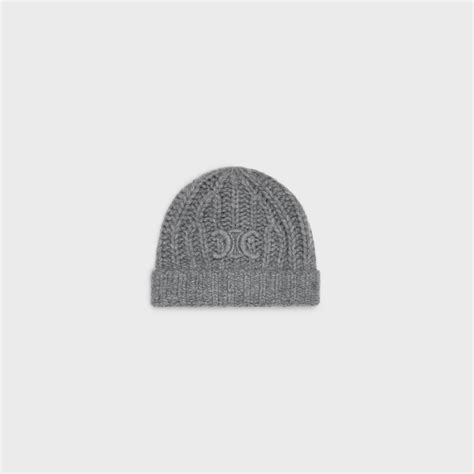 Women's Triomphe beanie in cashmere, wool and silk 